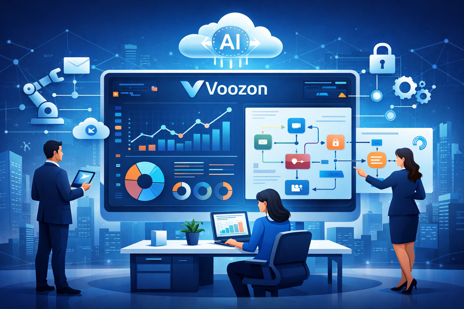 Voozon: Empowering Businesses with Smart Digital Tools