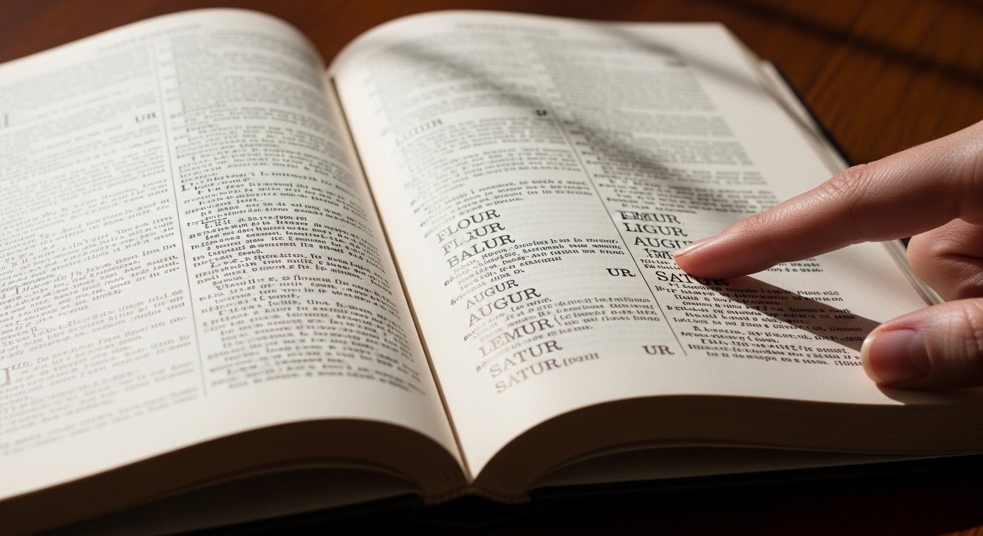 5 letter words ending in ur